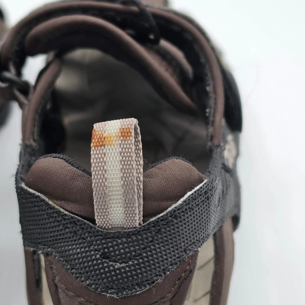 Teva Dozer 6700 Hiking Sandals Mens 9 Brown‎ Good Closed Toe Hybrid Water Shoes